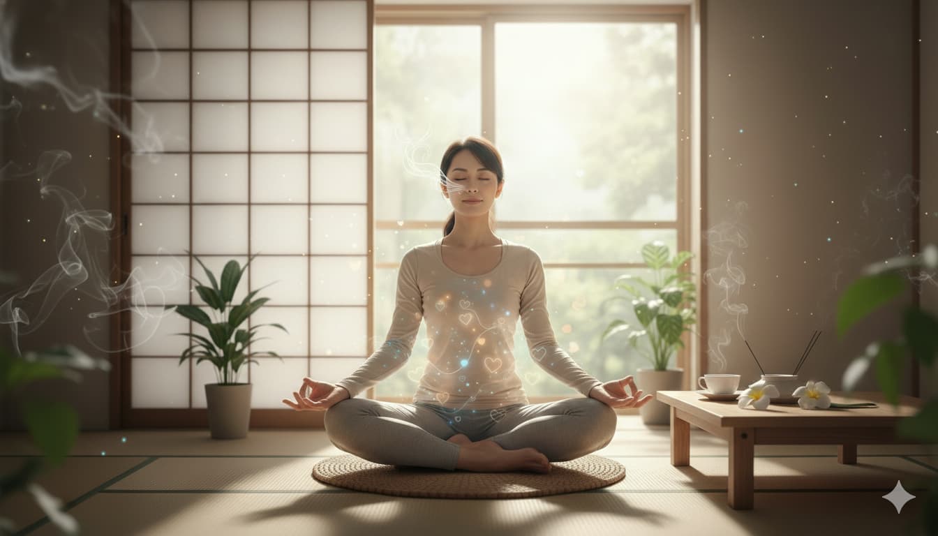 ヨガの呼吸法【初心者向け】効果とやり方のコツ