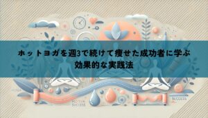 ホットヨガを週3で続けて痩せた成功者に学ぶ効果的な実践法