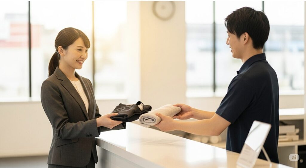 手ぶらで通えるメリット