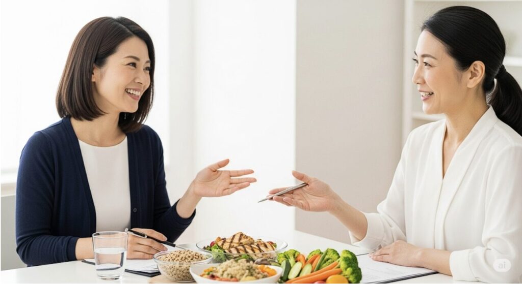 無理なく続けられる食事指導