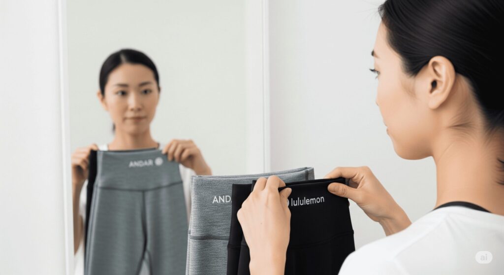 アンダールとルルレモンを徹底比較