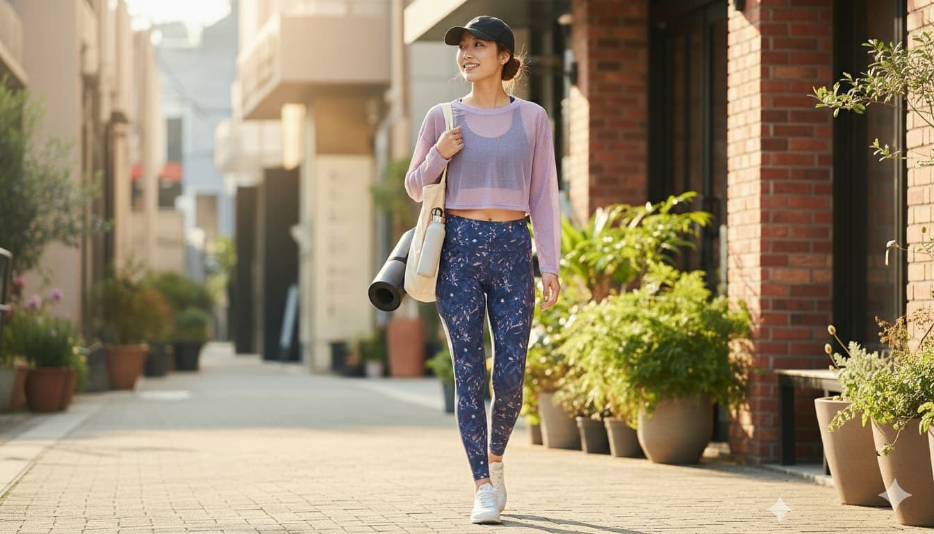 ヨガウェアコーデ完全ガイド！おしゃれな選び方